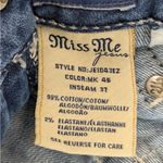Miss Me  Easy Boot Jeans Sz 30x31 Distressed Rhinestone Pockets Photo 5