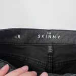 White House | Black Market Women's Metallic Gold Foil Skinny Ankle Jeans Size 0 Photo 8