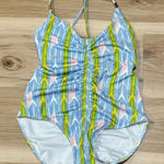 Tart  Collections One Piece Cinched Multicolored Swimsuit Women’s XS Photo 0