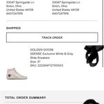 Golden Goose  Deluxe Brand GGDB Slides Size 37 leopard glitter w box & pa… Photo 10