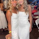 Lulus White Sequin Maxi Dress Photo 2