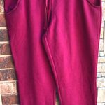 St. John’s Bay NWT Wine Fleece Joggers Wm L Photo 0