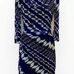 Kay Unger Cowl Neck Long Sleeve Mess Dress… Black Size M Photo 0