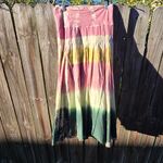 Solitaire  Skirt Striped Long Cotton Pull On M Photo 4