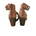 Dolcetta Delia Blush Pink Ankle Wrap Wedge Women’s Size 7.5 Faux Suede Sandal Photo 4