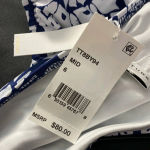 Trina Turk Indochine String Hipster Bikini Bottom in Midnight & White Size 6 Photo 9