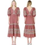 Sea New York Fernanda Cutout Tiered Floral Cotton Photo 1