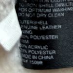 AR Fashions Company Women's Tan Suede Sherpa Lined Hooded Duffle Coat XL leather Photo 5