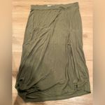 JustFab Green Skirt Size Medium Photo 0