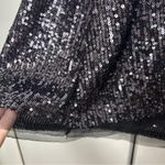 Free People Intimately Gold Rush Sequin Dress in Black NWT Photo 8