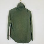 Gymshark  cowl neck hunter green sweatshirt with mesh panels. Size XS Photo 3
