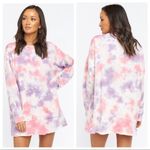 Show Me Your Mumu XL Candy Tie Dye Sunday Sweatshirt Dress Photo 1