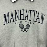 Hollister  Collared Gray Manhattan New York Tennis Sweater Photo 3