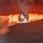 Color block bikini top woman’s size small (orange,pink, aqua color block) Orange Photo 7