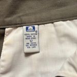 Marsh Landing Vintage Khakis Bermuda Shorts Olive Green Pleated Women's Size 12 Photo 3