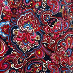 Talbots | Bright Colorful Bohemian Print Pencil Skirt Size Medium M Photo 5