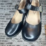 Sanita | women black leather clog Mary Jane’s 42 Size 11 Photo 7