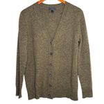 J.Crew Merino Wool V Neck Button Up Long Sleeve Cardigan Sweater M Moss Green Photo 0