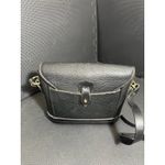 Dooney & Bourke Vintage Mini Dover Collection 1992 Black Crossbody Bag Purse Photo 5