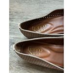 Franco Sarto Perforates Suede Tassel Loafers Tan 7 Photo 1
