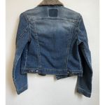 Levi's Vintage Levi’s Women’s Blue Jean Denim Faux Fur Collar Jacket M Photo 1