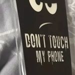 Don’t Touch My Phone iPhone Case Cover For XS Max Black Photo 3