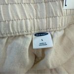 Old Navy NWT  Linen Blend Pull On Pants Women's Size Large Photo 3