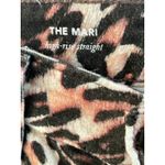 AG Adriano Goldschmied AG Jeans The Mari High-Rise Straight Jeans Leopard Print Size 29 Photo 5