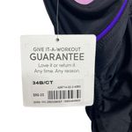 Athleta NWT Women Black & Purple Sara Swim Dress Ruched Overlay Size 34 B/C Tall Photo 9