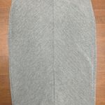 Jennifer Lopez Grey Knit Herringbone Pencil Skirt Photo 0