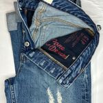 Gap Distressed Straight Leg Denim Jeans Photo 6