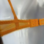 Huit Paris Desi Bra 32C Sexy Romance France Vintage Underwire Orange Lace‎ Lined Size undefined Photo 4