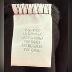 NWT Rosie Pope‎ Black Maternity Racerback Cozy Long Maxi Dress Size Small Photo 3