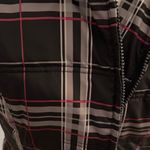 Charter Club  Plaid Puffer Vest Black, Gray, & Pink with Zip Pockets Size Large Photo 4