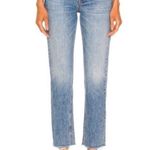 GRLFRND Revolve  Karolina High Rise Straight Crop Raw Hem Jeans Size 24 Photo 11