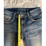 GRACE IN LA Girls Bling Jeans Size 14 J inseam: 24 inches. Bootcut Photo 4