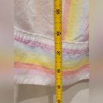 Victoria's Secret Size Medium Multicolor Pink/Citrus Stripes Pajama Pants Photo 2