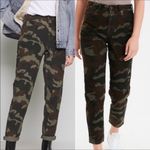 American Eagle Camo Print Corduroy Mom Jeans 2 Photo 1