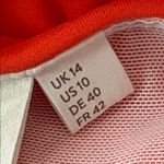 Boden Belted Deep V Swimsuit One Piece in Orange Coral Size 10 Photo 11