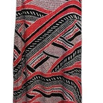 Chico's  0 Maxi Dress Sleeveless‎ Casual Summer Red Black Pattern Size 4 Photo 0