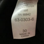 SWIM SUITS FOR ALL WO SIZE 30 ONE PIECE BLACK SWIMSUIT LINED BRA FAUX WRAP FRONT Photo 12