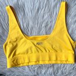 PINK - Victoria's Secret PINK Victoria’s Secret | Ultimate Scoop Gold Glow Yellow Sports Bra Photo 4