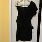 Bebe asymmetric crepe dress Photo 7