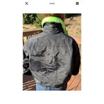 Columbia VINTAGE WOMEN'S size M BLACK NEON SKI COAT 80'S jacket Photo 2