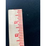 JS Collections Vintage Coat Used Womens M Used Lined Black Velvet-Like Photo 7