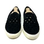 1. State  Size 9.5 Slip On Black with White Soles Knit Comfort Flats Loafers Shoe Photo 1