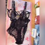 Playboy  PLUS SIZE LACE THE MUSIC TEDDY Photo 3