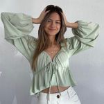 Grey Bandit Sage Long Sleeve Top  Photo 0