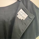 Rickie Freeman For Teri Jon Sz 4 100% Silk Animal Print Lightweight Lined Dress Black Photo 4