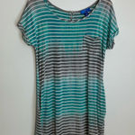 Blue Curl Beachwear Cover‎ Up Gray Size M Photo 0